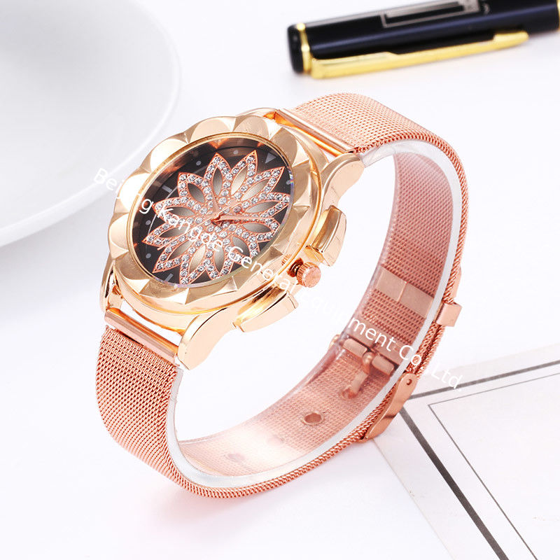 WJ-7811 New Sleek Minimalist Versatile Diamond Alloy Ladies Watch Creative Personality Quartz Watch