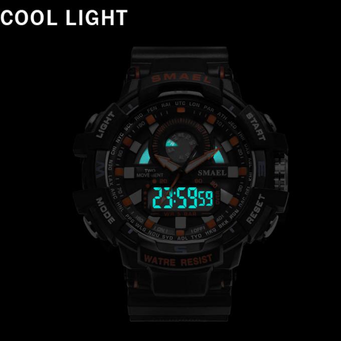 WJ-7398 Moda Son Tasarım SMAEL Erkekler Saatler Büyük Yüz Marka Dijital Bilek Saatler Casual Ucuz Fiyat Silikon Kol Saatleri