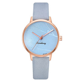 WJ-8453 Kaliteli Hediye Beyaz Moda Kadın Alaşım İzle Vaka Deri Kayış Kayış Izle